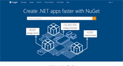 Desktop Screenshot of feed.nuget.org