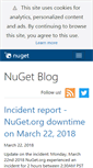 Mobile Screenshot of blog.nuget.org